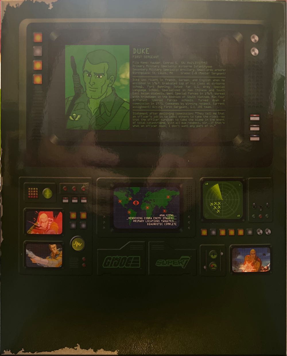 Duke - Super 7 (G.I. Joe Super7) action figure collectible [Barcode 840049817258] - Main Image 3