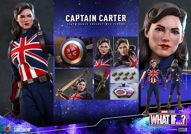 Captain Carter  - Hot Toys (What If? Series) action figure collectible - Main Image 4
