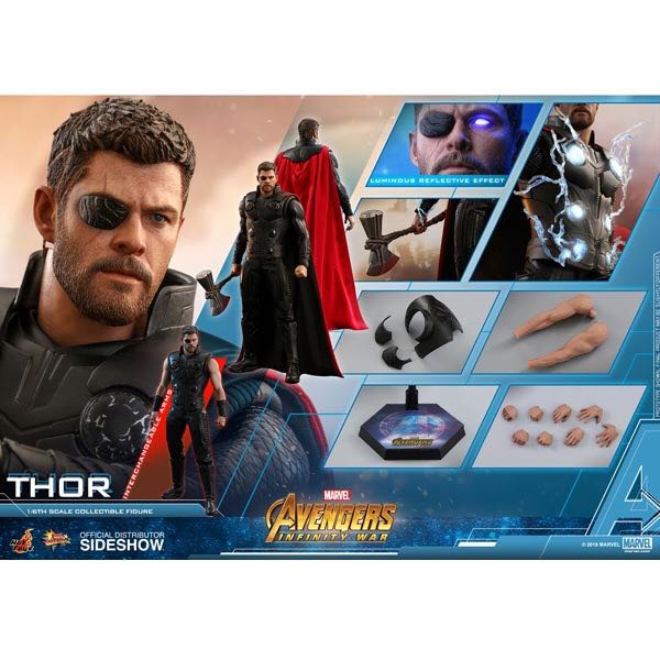 H.T. (Avengers 3: Infinity War) Thor  action figure collectible - Main Image 2