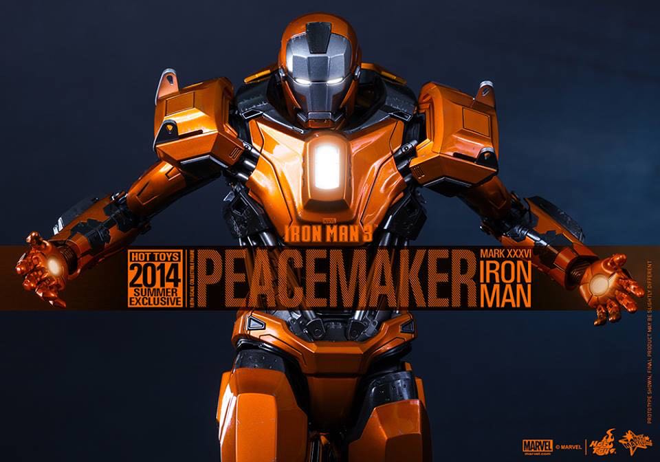 H.T. Mark 36 (XXXVI) (Peacemaker) (Iron Man 3)  action figure collectible - Main Image 2