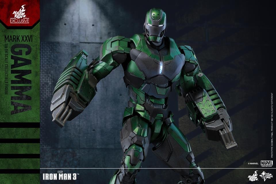 H.T. Mark 26 (XXVI) (Gamma) (Iron Man 3)  action figure collectible - Main Image 2