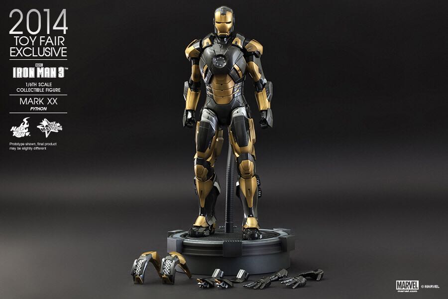 H.T. Mark 20 (XX) (Python) (Iron Man 3)  action figure collectible - Main Image 2