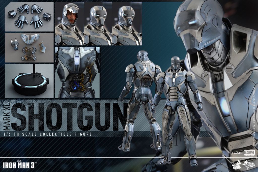 H.T. Mark 40 (XL) (Shotgun) (Iron Man 3)  action figure collectible - Main Image 2