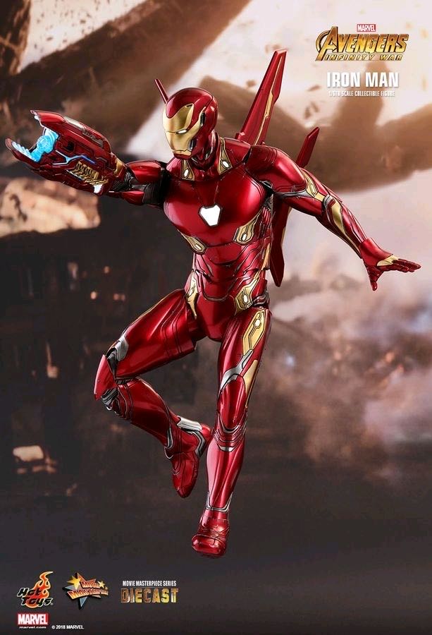 H.T. (Avengers 3: Infinity War) Iron Man Mark 50  action figure collectible - Main Image 1