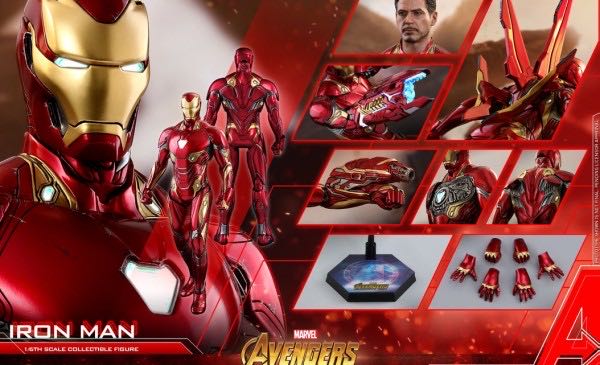 H.T. (Avengers 3: Infinity War) Iron Man Mark 50  action figure collectible - Main Image 2