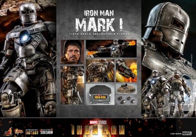 Iron Man Mark 1 - Hot Toys (Iron Man) action figure collectible - Main Image 4