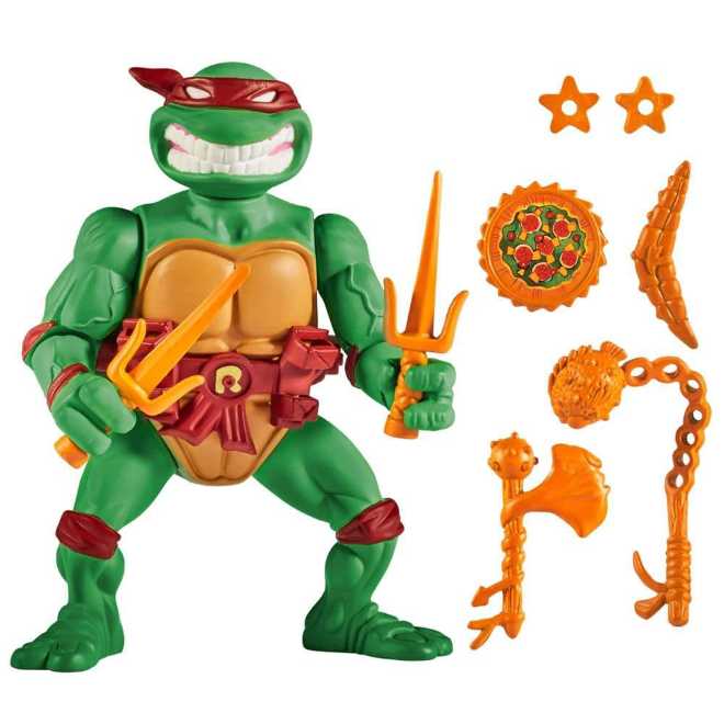 Raphael (w/ Storage Shell) - Playmates (Teenage Mutant Ninja Turtles) action figure collectible - Main Image 2