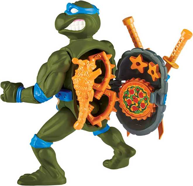 Leonardo (W/storage shell) - Playmates (Teenage Mutant Ninja Turtles) action figure collectible - Main Image 2