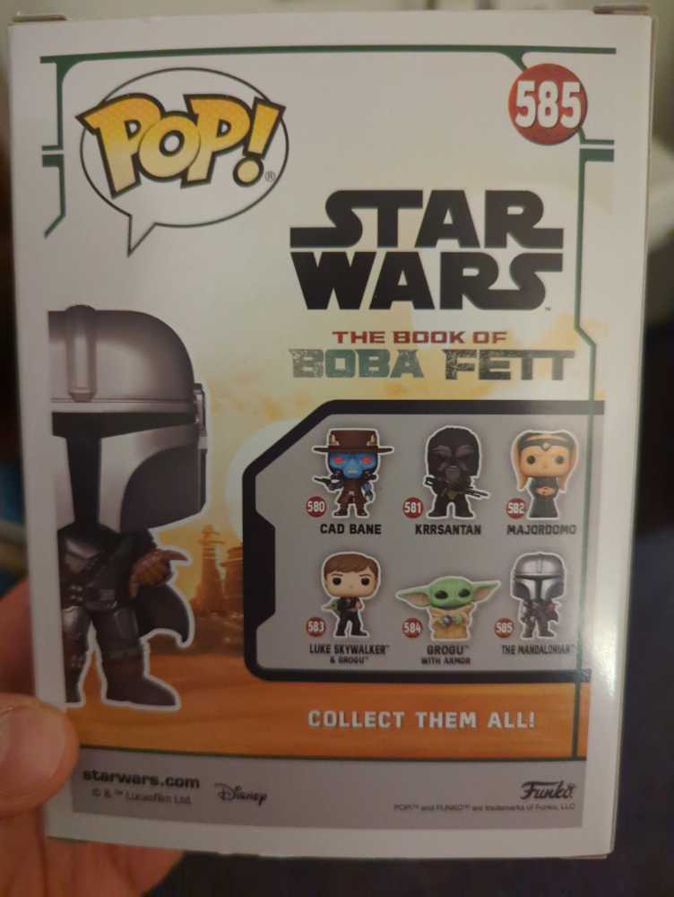 585 THE MANDALORIAN - Funko (Star Wars - Book Of Boba Fett) action figure collectible [Barcode 889698686549] - Main Image 3