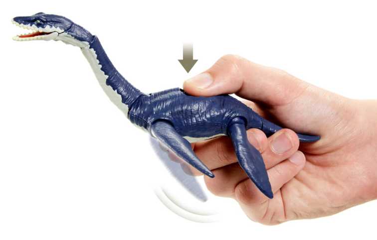 Plesiosaurus - Mattel (JW Camp Cretaceous) action figure collectible - Main Image 3