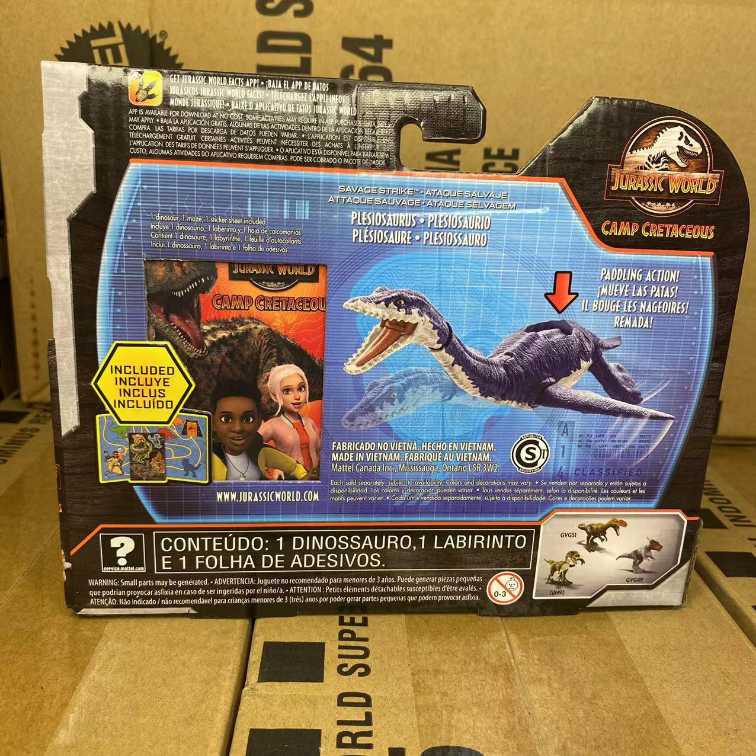 Plesiosaurus - Mattel (JW Camp Cretaceous) action figure collectible - Main Image 4