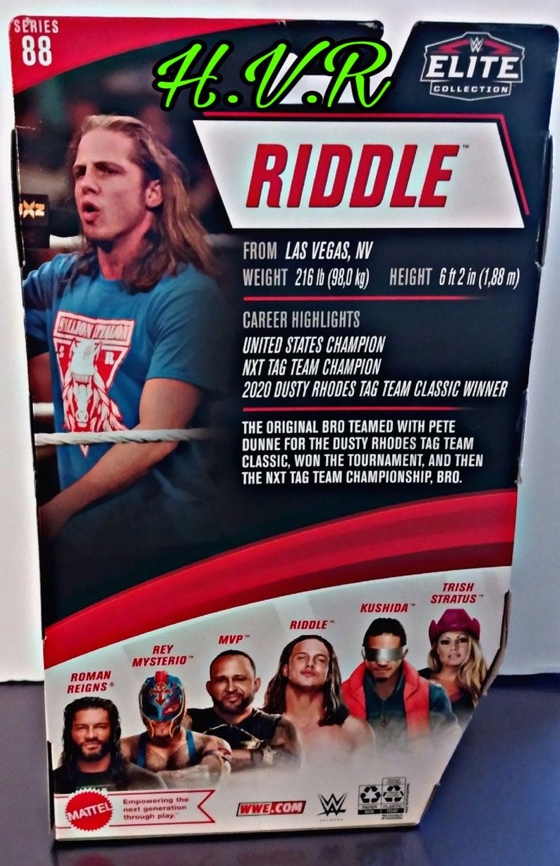 Matt Riddle - WWE Mattel (WWE Elite Series 88 (2021)) action figure collectible - Main Image 2