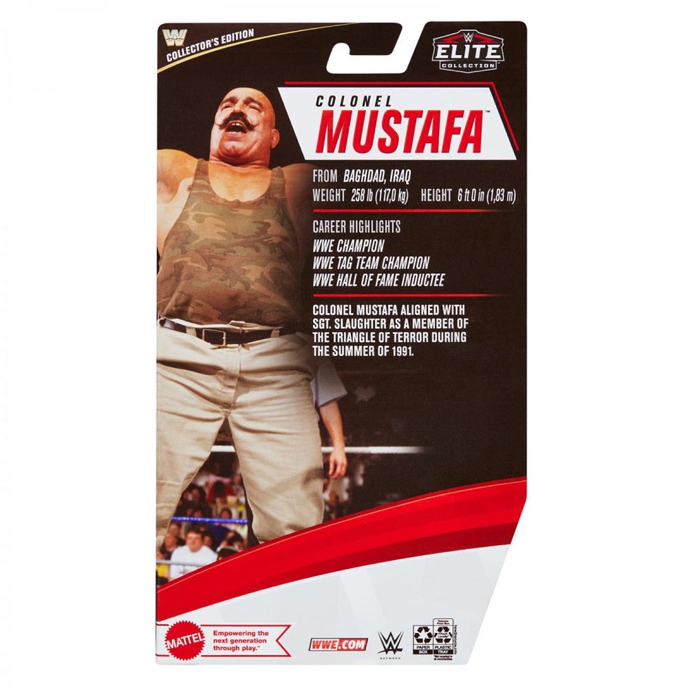 Iron Shiek (Colonel Mustafa) - WWE Mattel (WWE Elite Series 86 (2021)) action figure collectible - Main Image 2
