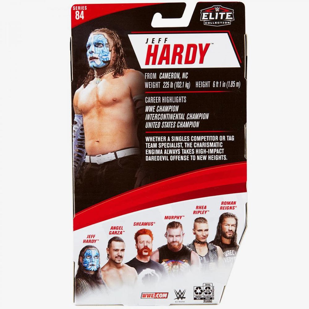 Jeff Hardy - WWE Mattel (WWE Elite Series 84 (2021)) action figure collectible - Main Image 2