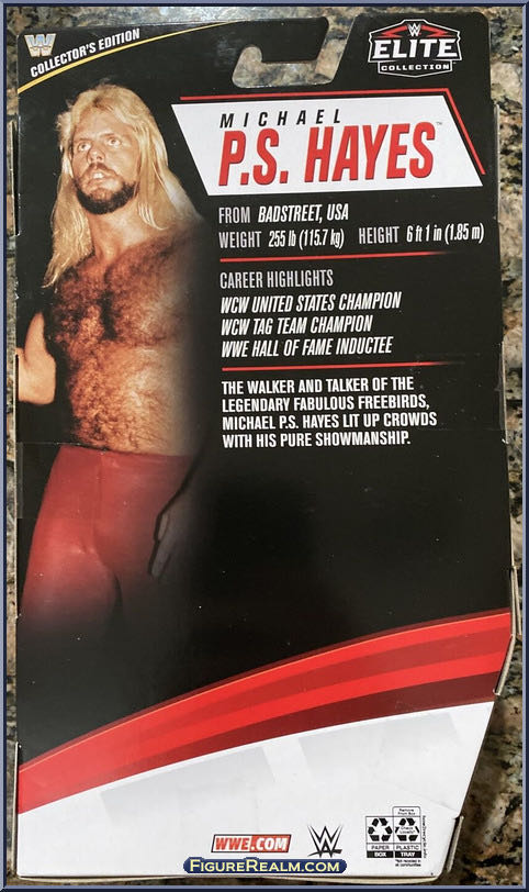 Michael P.S. Hayes - WWE Mattel (WWE Elite Series 83 (2021)) action figure collectible - Main Image 2
