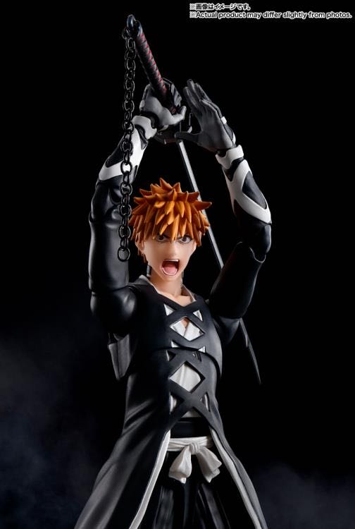 Ichigo Kurosaki (Bankai Tensa Zangetsu) - SH Figuarts / Bandai / Tamashii Nations (Bleach) action figure collectible [Barcode 4573102651433] - Main Image 3