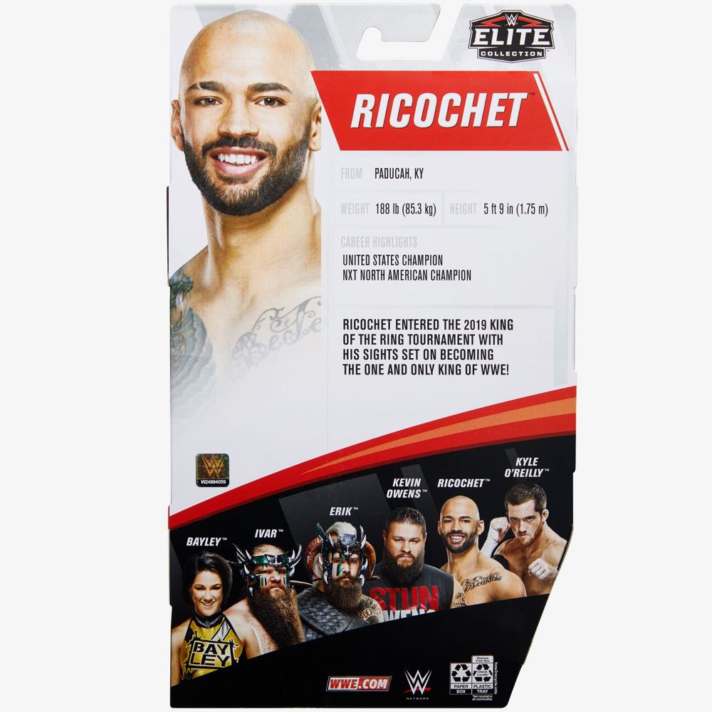 Ricochet - WWE Mattel (WWE Elite Series 80 (2020)) action figure collectible - Main Image 2