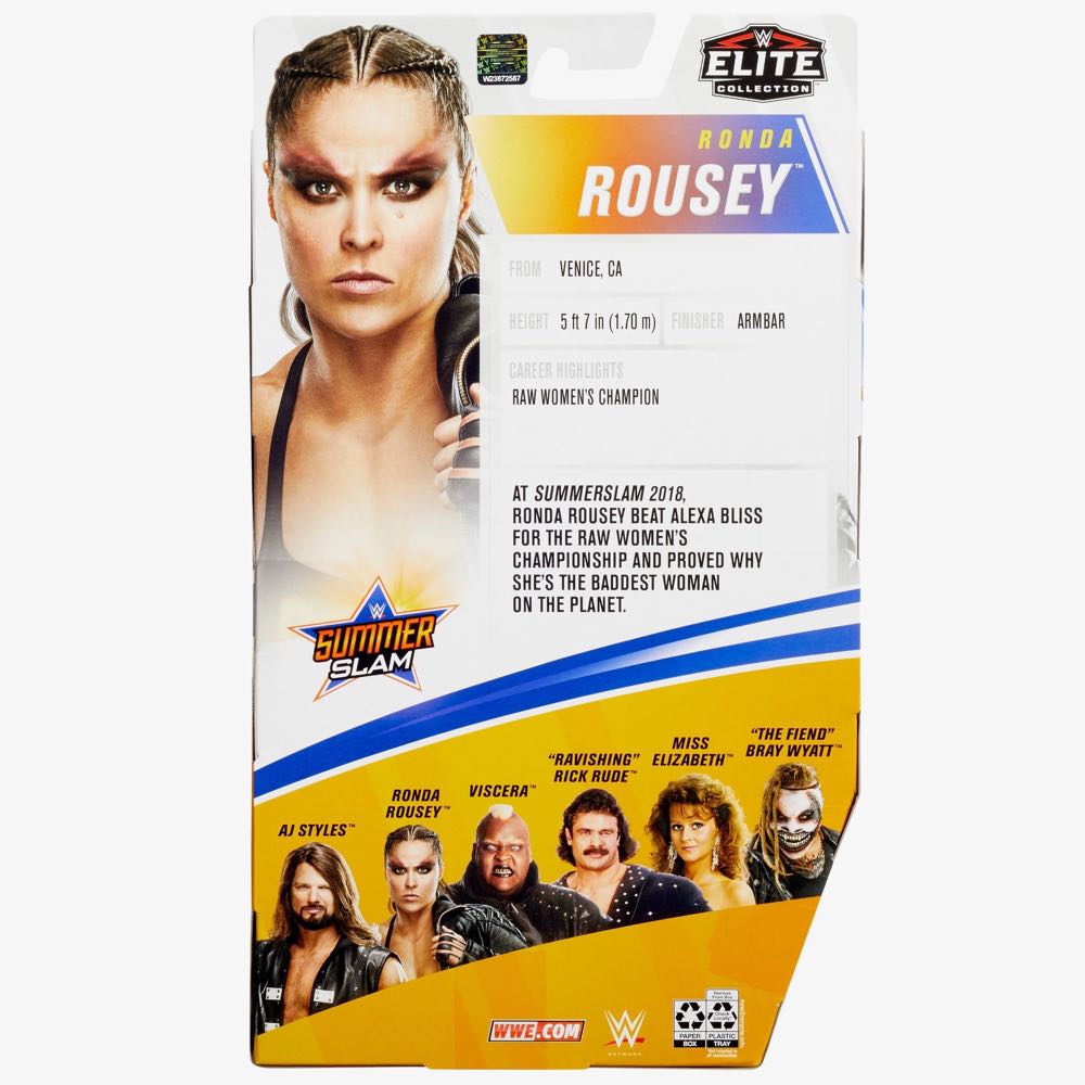 Ronda Rousey - WWE Mattel (WWE Elite Series 77 (2020)) action figure collectible - Main Image 2