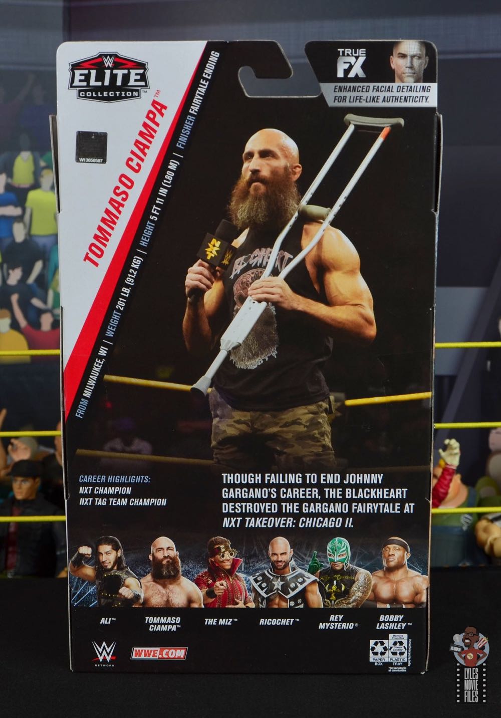 Tommaso Ciampa - WWE Mattel (WWE Elite Series 69 (2019)) action figure collectible - Main Image 2