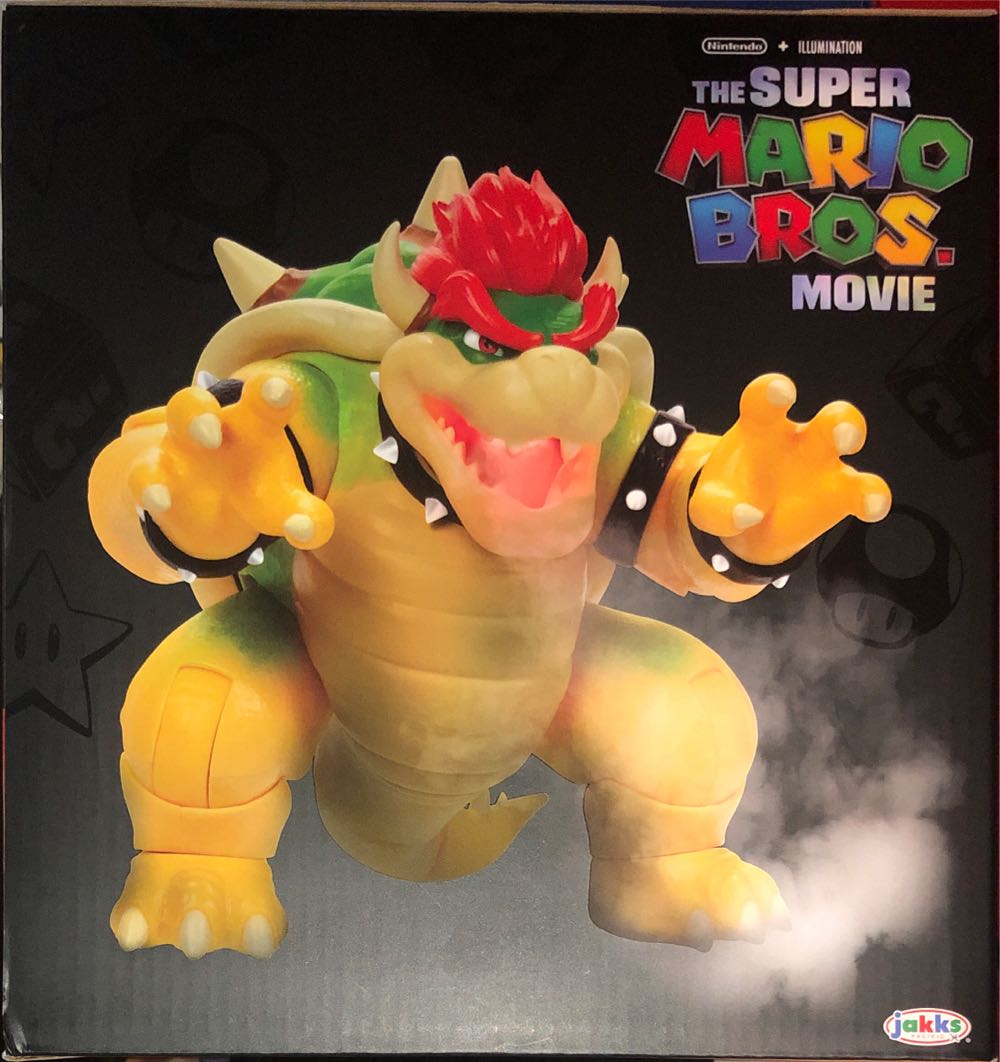 Jakks Pacific: The Super Mario Bros. Movie: 7” Bowser Action Figure with Fire Breathing Effects - JAKKS Pacific, Inc. (The Super Mario Bros. Movie) action figure collectible [Barcode 192995417205] - Main Image 3