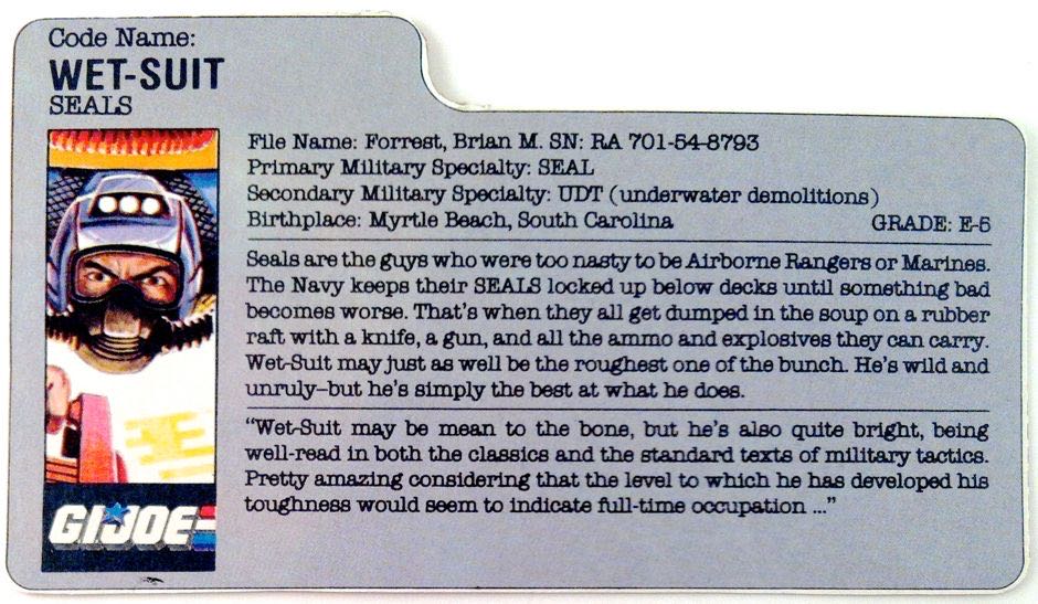 #22 | Wet-Suit: SEALS v2 - Hasbro (Special Mission: Brazil) action figure collectible - Main Image 4