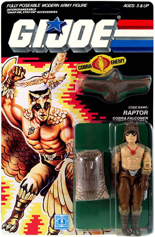 #14 | Raptor: Cobra Falconer - Hasbro action figure collectible - Main Image 2