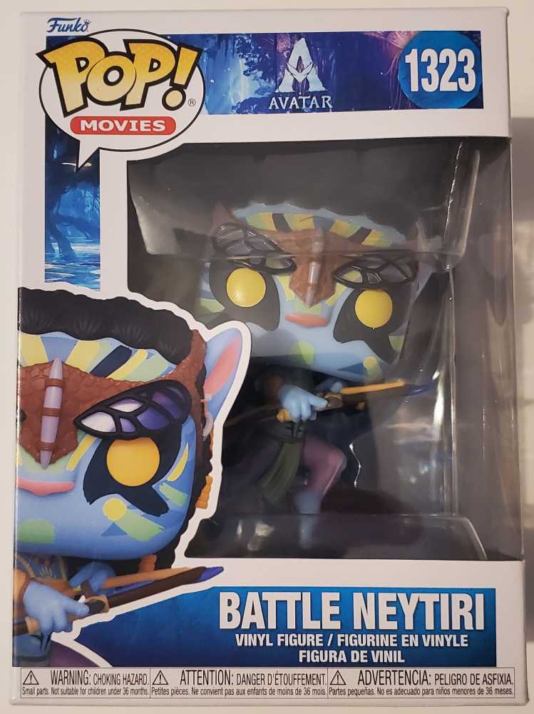 1323 Battle Neytiri - Avatar - Funko (Funko Pop! Movies) action figure collectible [Barcode 889698656436] - Main Image 2