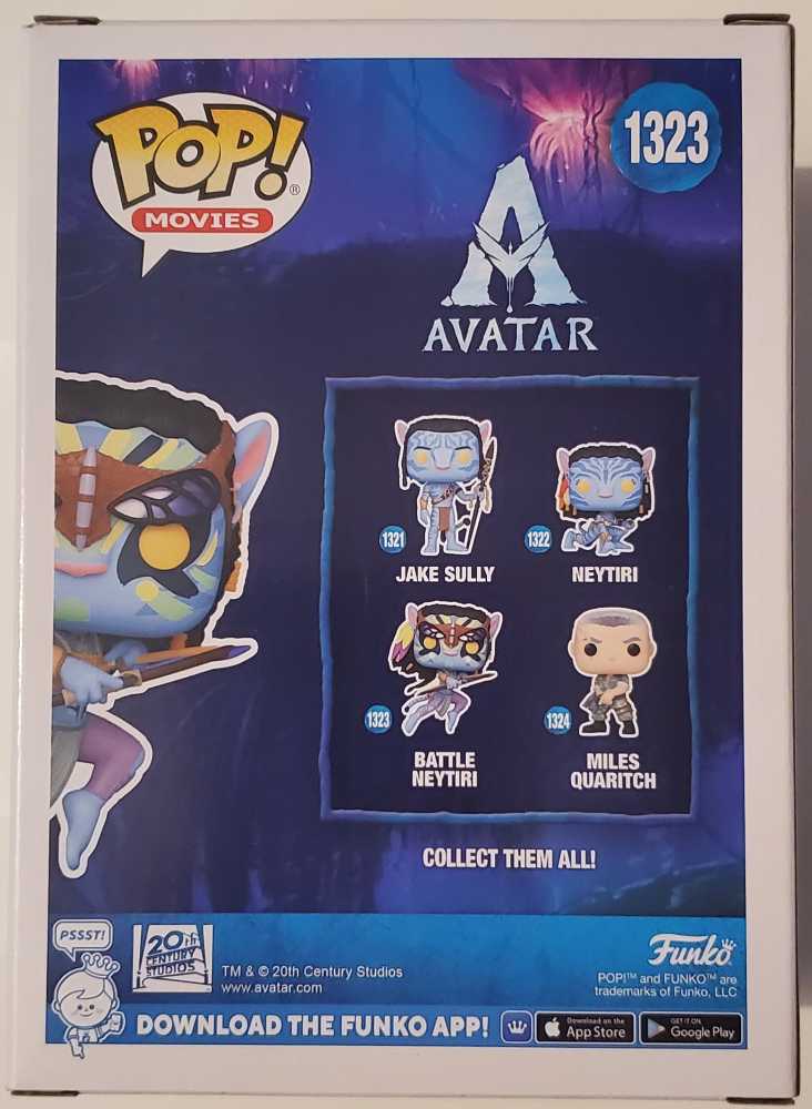 1323 Battle Neytiri - Avatar - Funko (Funko Pop! Movies) action figure collectible [Barcode 889698656436] - Main Image 4