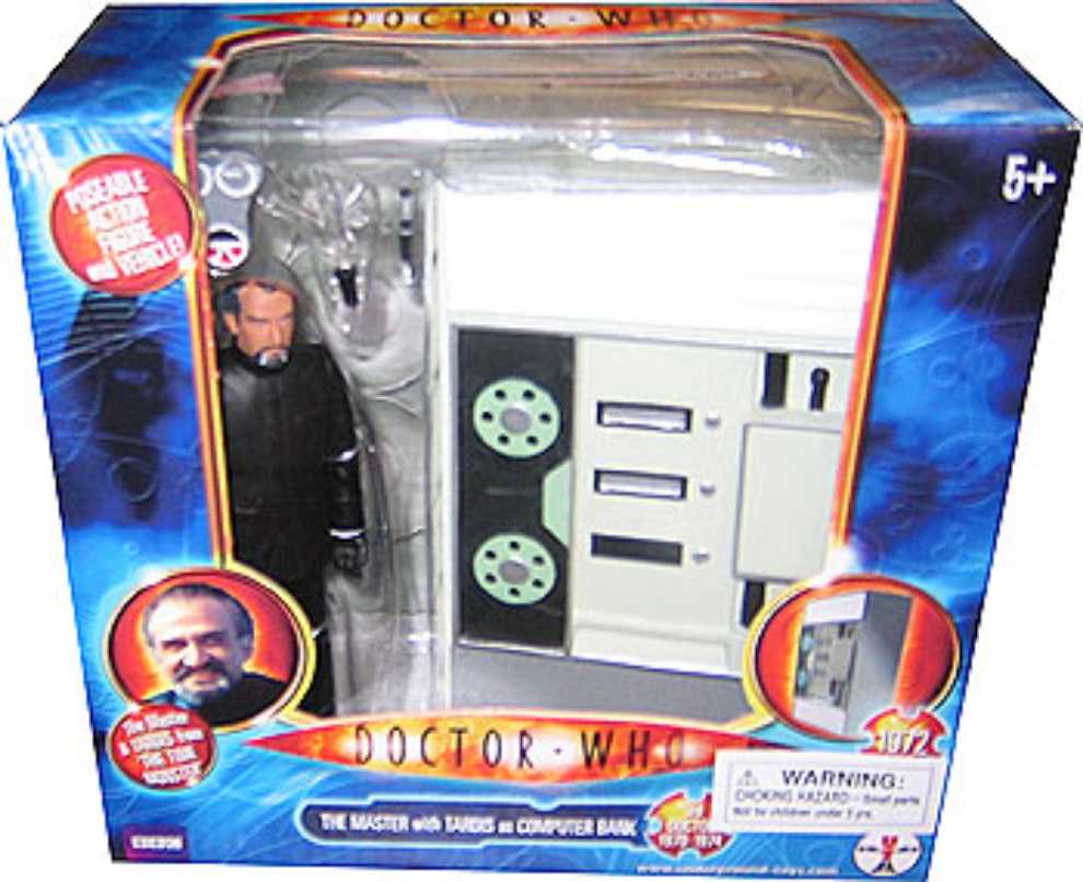 The Master with Tardis as Computer Bank - Character Options (Doctor Who) action figure collectible [Barcode 5029736038243] - Main Image 2
