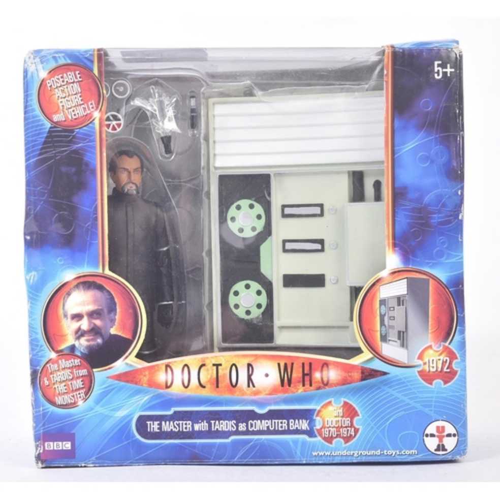 The Master with Tardis as Computer Bank - Character Options (Doctor Who) action figure collectible [Barcode 5029736038243] - Main Image 4