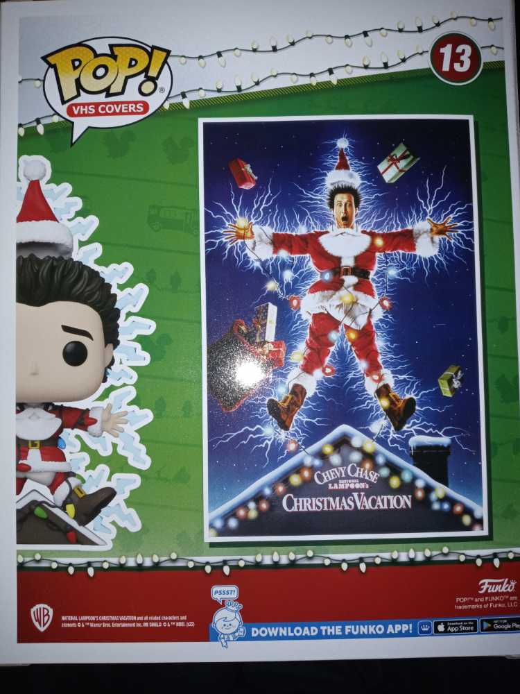 Christmas Vacation VHS Cover: Clark Griswold #13 - Funko (National Lampoons Christmas Vacation) (National Lampoons Christmas Vacation) action figure collectible [Barcode 889698666312] - Main Image 2