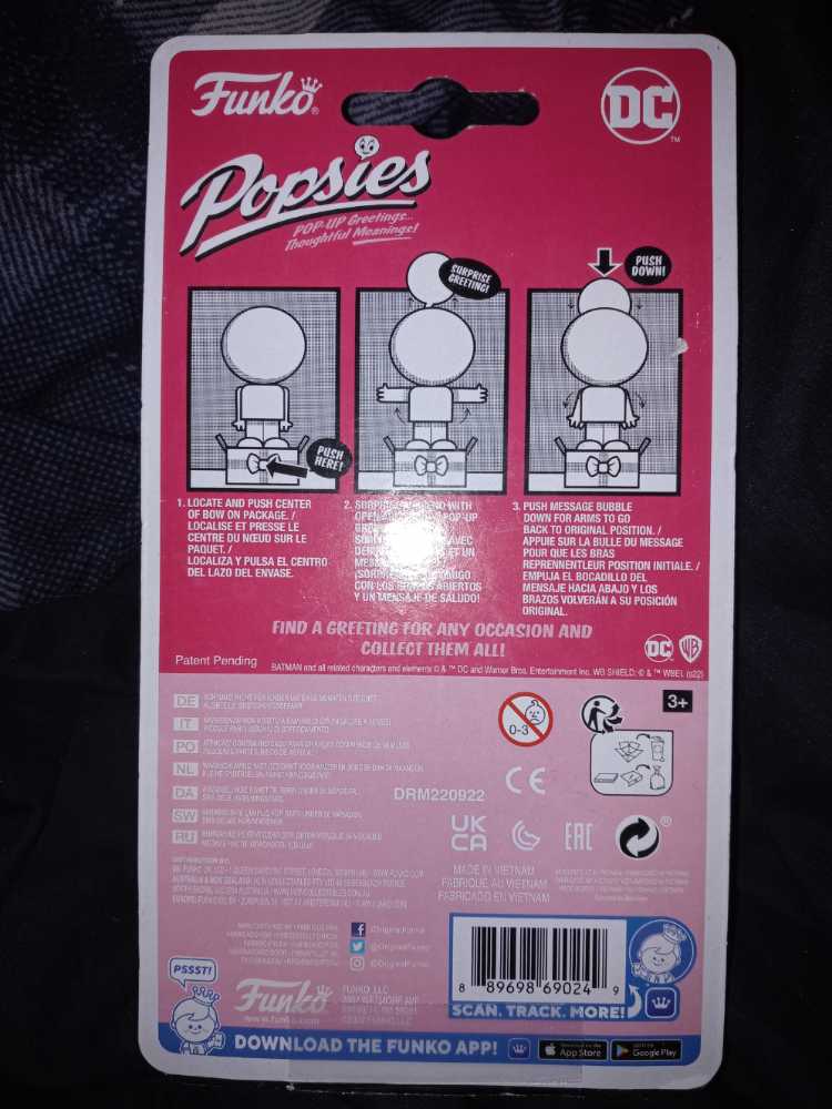 Popsies DC Supervillains: Joker - Funko Popsies (Joker) (Popsies (Joker)) action figure collectible [Barcode 889698690249] - Main Image 2