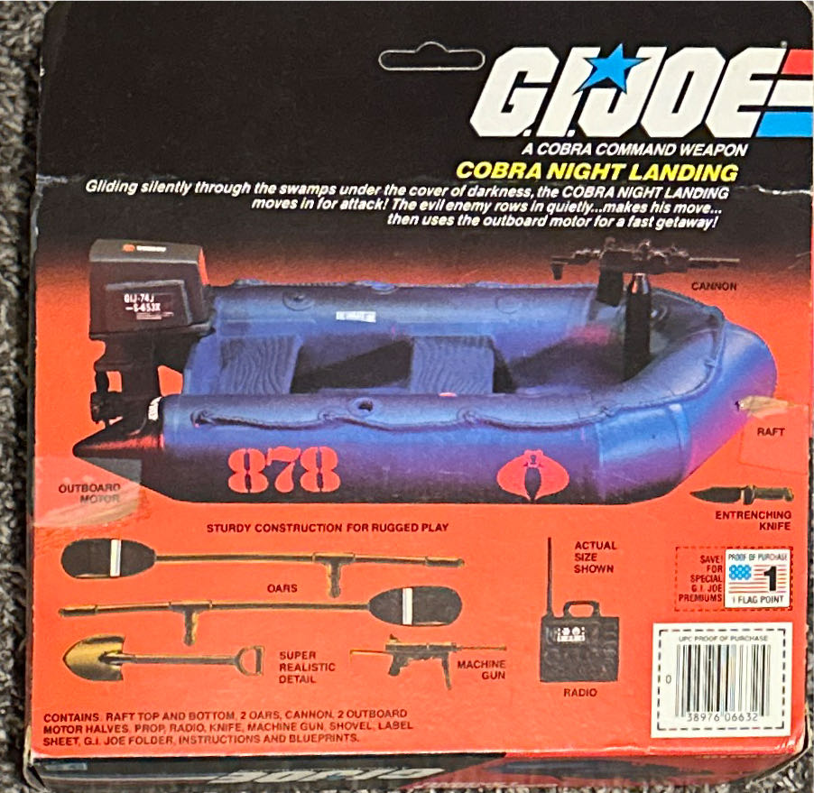 G.I. Joe ARAH Cobra Night Landing - Hasbro (G.I. Joe A Real American Hero) action figure collectible [Barcode 038976066324] - Main Image 2