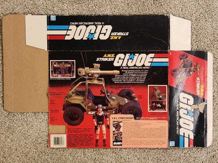 A.W.E. Striker with Crankcase - Hasbro (G.I. Joe: A Real American Hero) action figure collectible [Barcode 038976060537] - Main Image 2