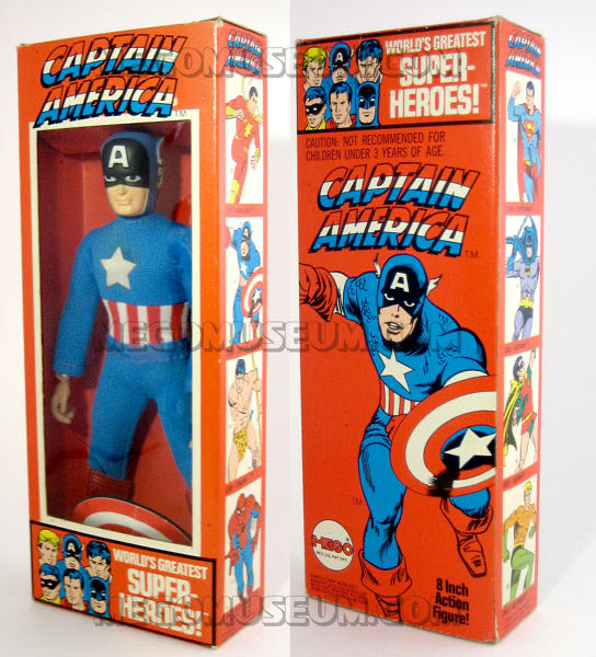 Mego Marvel Captain America - Mego action figure collectible - Main Image 2