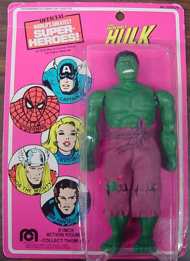 Mego Marvel Hulk - Mego action figure collectible - Main Image 3