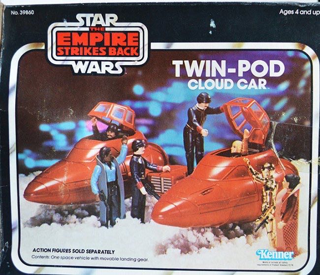 Twin Pod Cloud Car Empire Strikes Back  action figure collectible - Main Image 1