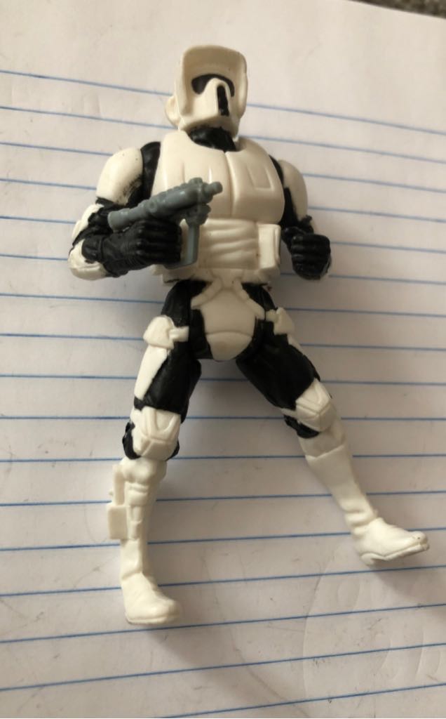 Biker Scout - Hasbro (Star Wars) action figure collectible - Main Image 1