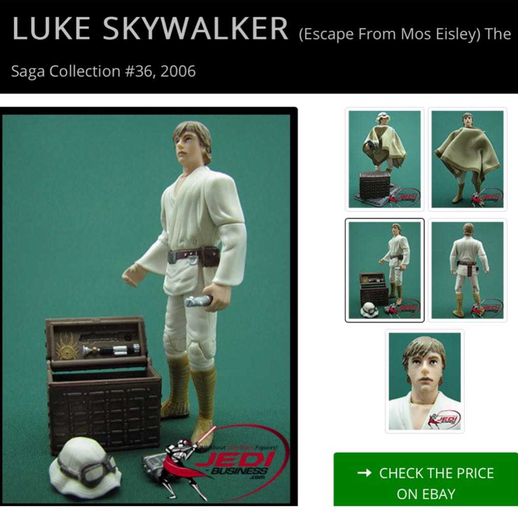 Luke Skywalker - Hasbro (Star Wars) action figure collectible - Main Image 2