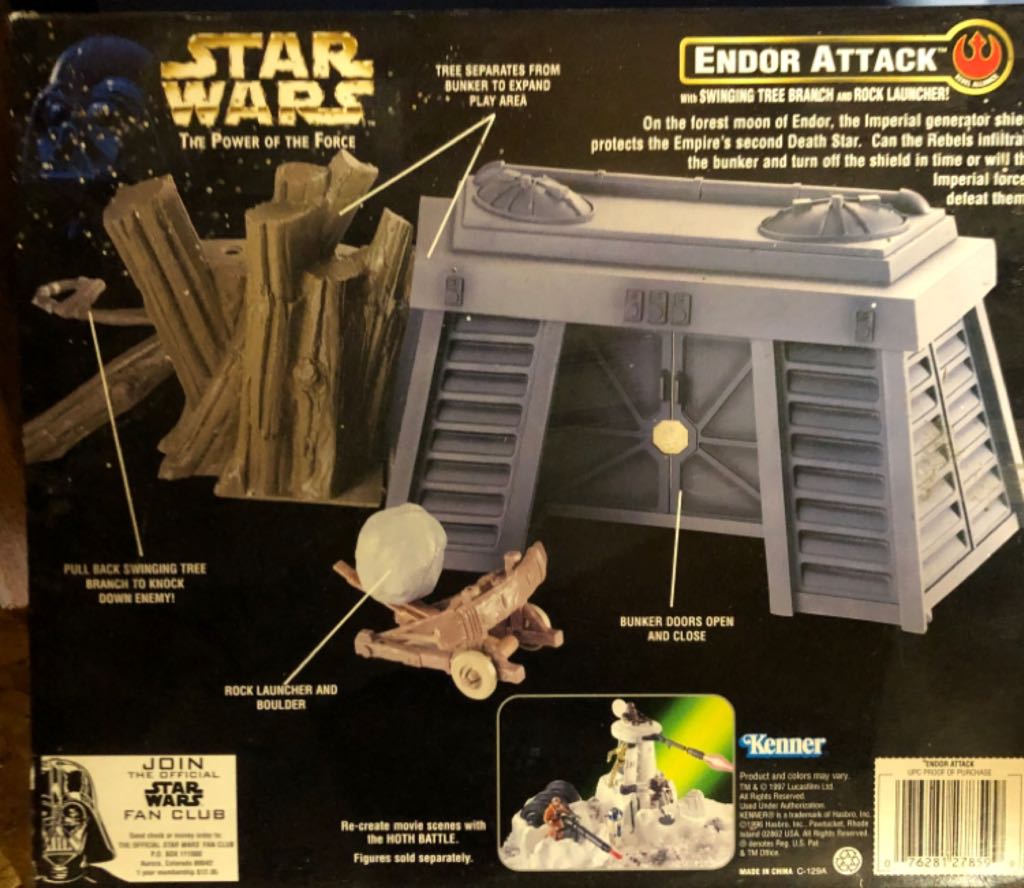 Endor Attack - Hasbro/Kenner (Star Wars Power Of The Force) action figure collectible - Main Image 2