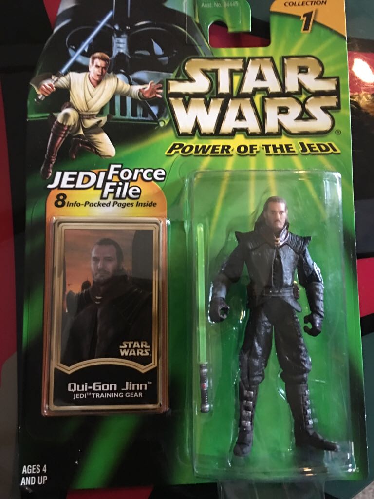 Qui Gon Jinn Train - Hasbro (Star Wars Power Of The Jedi) action figure collectible - Main Image 1