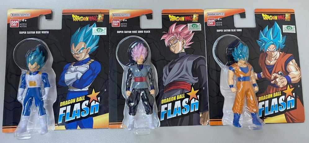 Dragon Ball Flash Super Saiyan Blue Goku - Bandai America (Dragon Ball Flash) action figure collectible [Barcode 045557372194] - Main Image 2