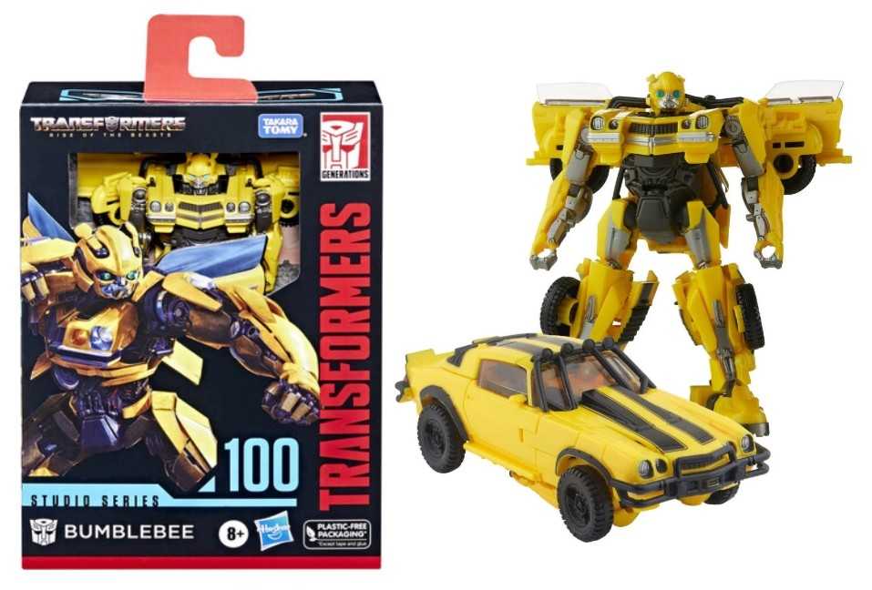 Transformers Studio Series Bumblebee Rise Of The Beasts - Hasbro / Takara Tomy (Transformers Studio Series: Transformers: Rise Of The Beasts) action figure collectible [Barcode 195166216492] - Main Image 4