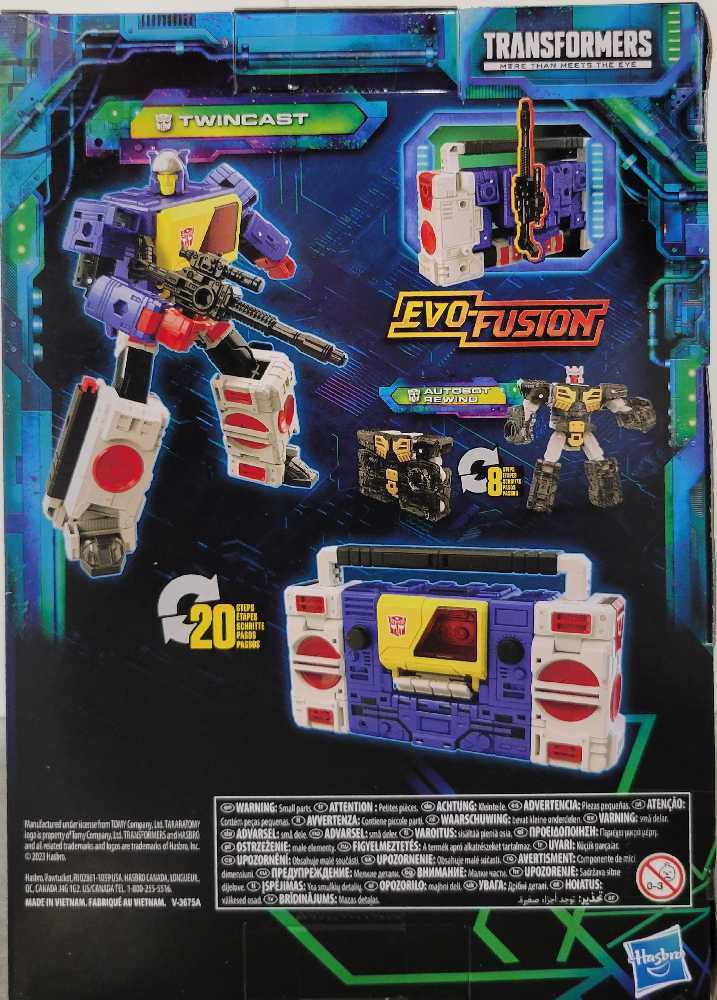 Twincast With Eject - Hasbro (Legacy Evolution) action figure collectible - Main Image 4