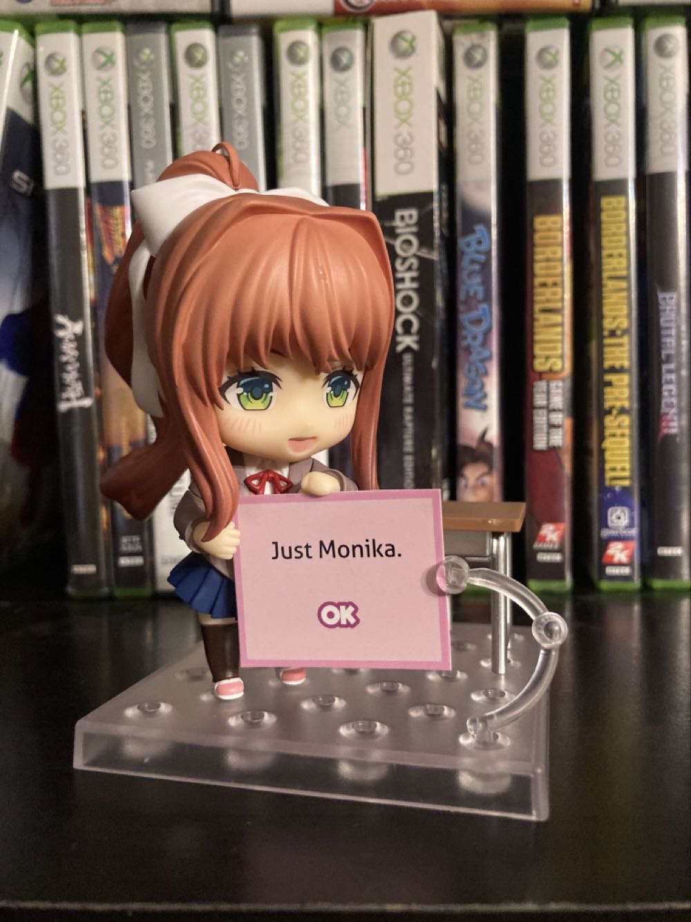 Monika - Nendoroid #1817 - Good Smile Company (Doki Doki Literature Club) action figure collectible [Barcode 4580590127876] - Main Image 2