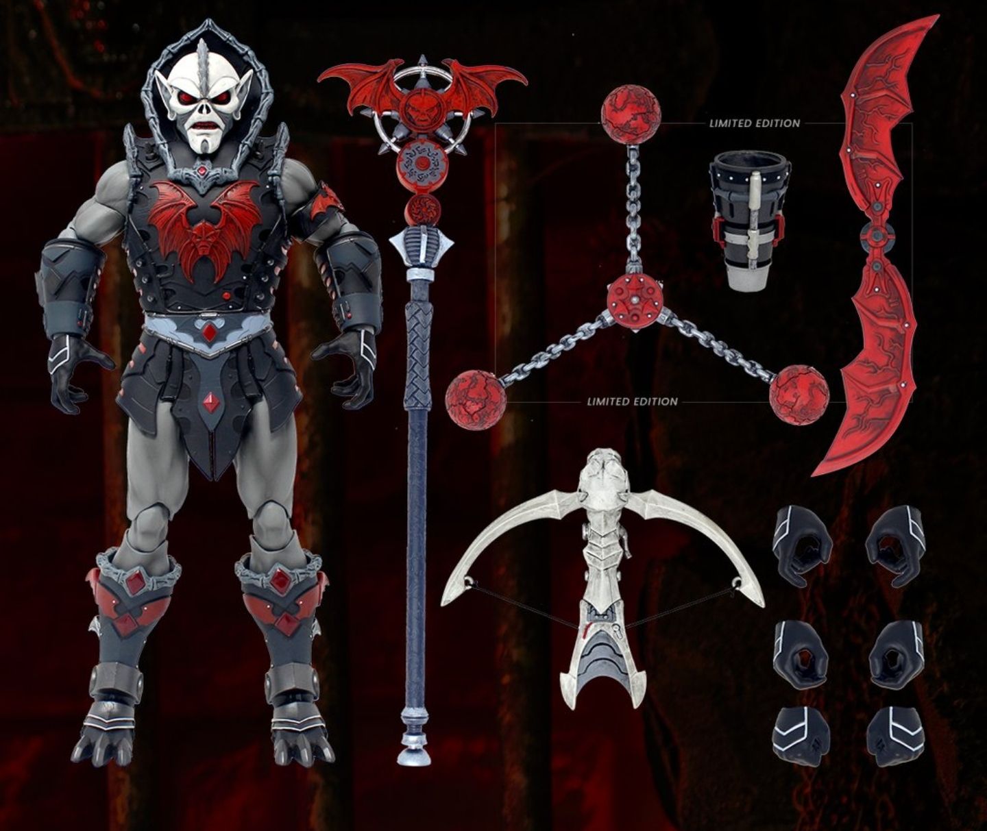 Mondo Masters Of The Universe - Hordak 1:6 Scale - Mondo Toys (Deluxe 1/6 Figures) action figure collectible [Barcode 810041486189] - Main Image 2