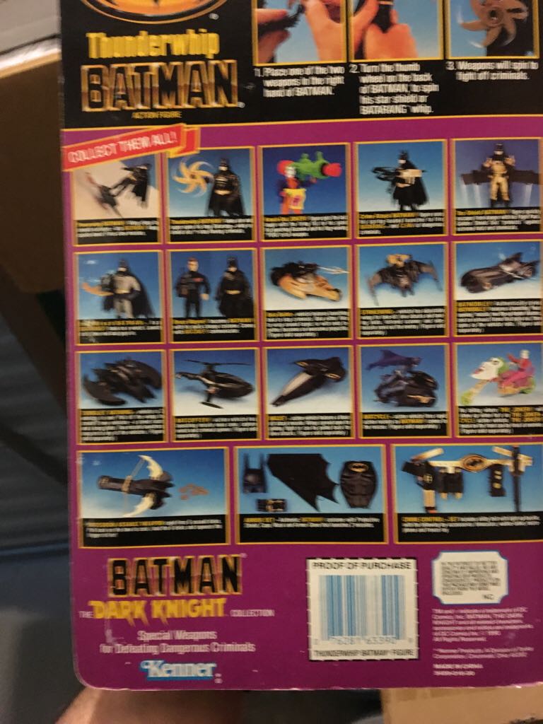 Batman - The Dark Knight Collection Thunderwhip - Kenner (Batman) action figure collectible [Barcode 076281633909] - Main Image 2