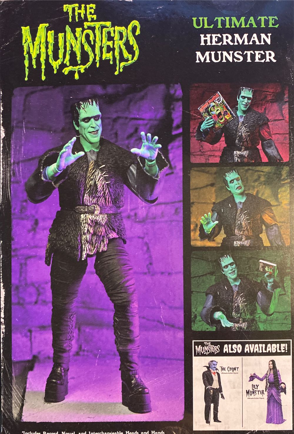 Herman Munster - Neca (Rob Zombie’s The Munsters (2022)) action figure collectible [Barcode 634482560969] - Main Image 3