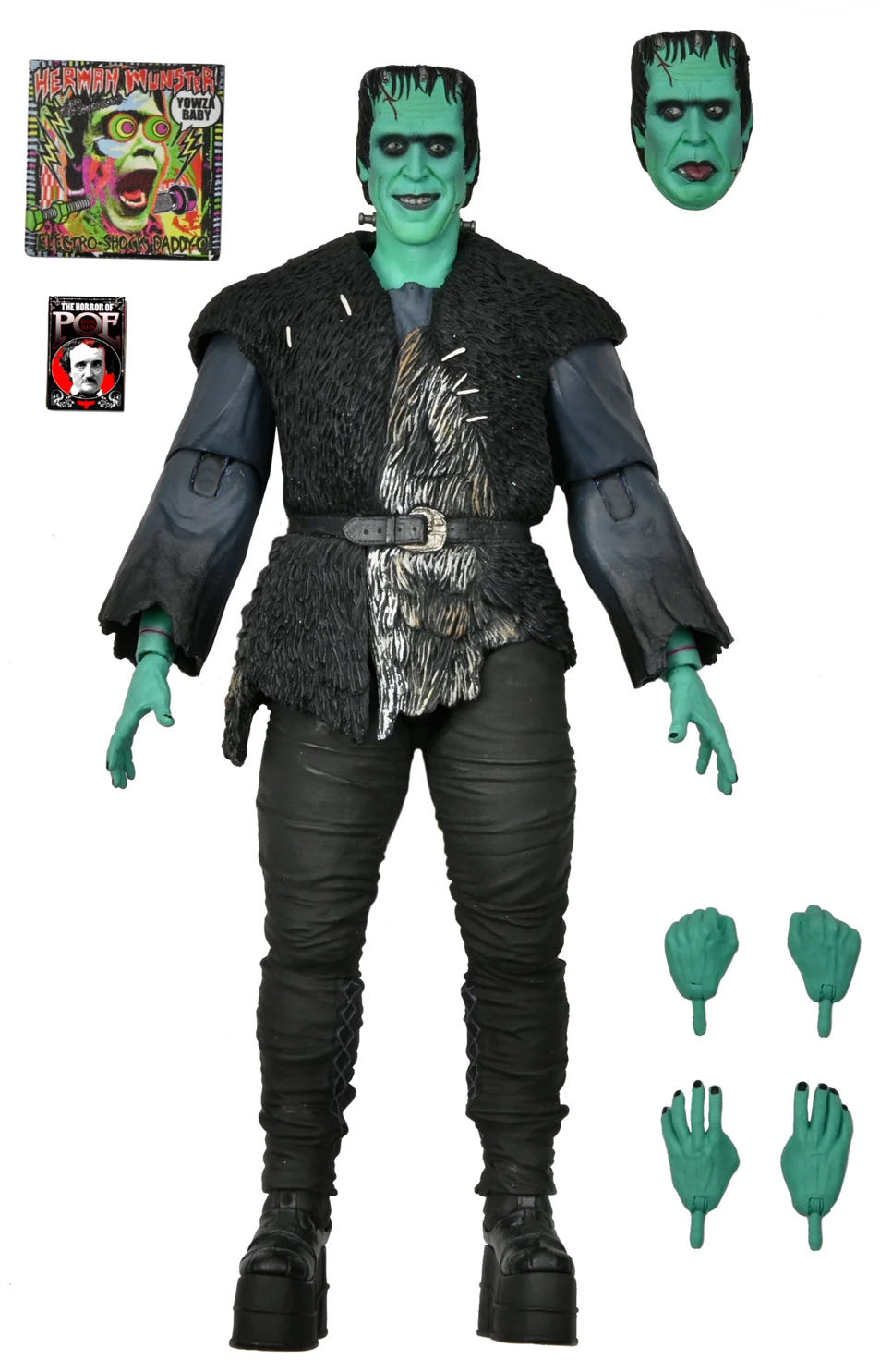 Herman Munster - Neca (Rob Zombie’s The Munsters (2022)) action figure collectible [Barcode 634482560969] - Main Image 4