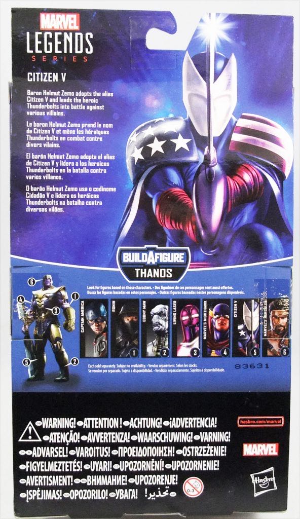 Citizen V - Hasbro - Marvel Legends (Comic Figure) action figure collectible - Main Image 3